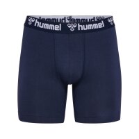hummel Hmlboxers 2-Pack Boxershorts Herren - marine