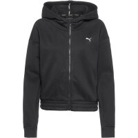 Puma Train Favourite Fleece Trainingsjacke Damen - schwarz - L