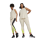 Puma Fit Train Strong 7/8 Leggins Damen - beige/schwarz/gelb -S