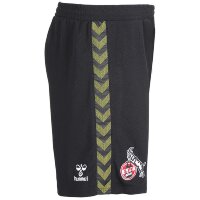 hummel 1. FC Köln Shorts Home 23/24  Kinder - schwarz/grün