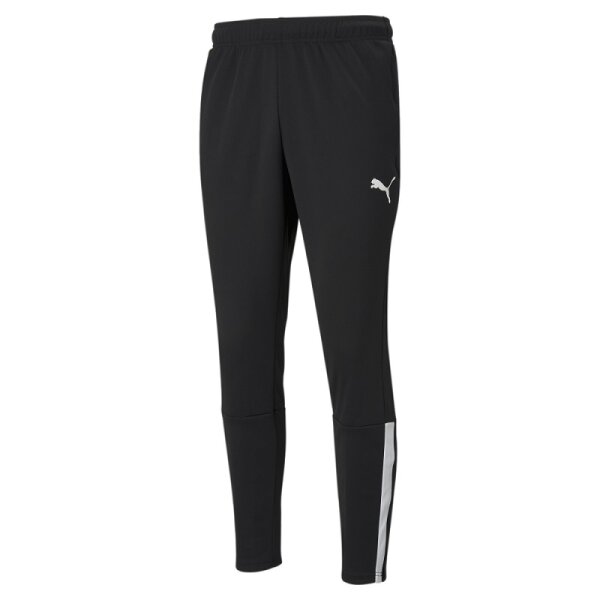 Puma teamLIGA Trainingshose Herren - schwarz/weiß-3XL