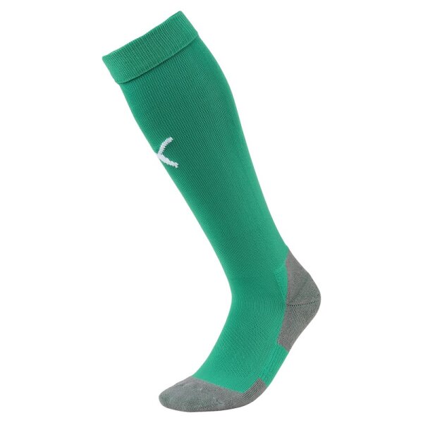 Puma teamLIGA Core Stutzen - grün/weiß