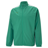 Puma teamLIGA Sideline Trainingsjacke Herren - grün/weiß-L