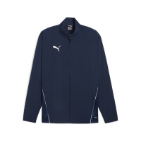 Puma teamGOAL Sideline Trainingsjacke Herren - navy/weiß-XL