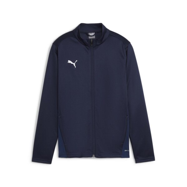 Puma teamGOAL Trainingsjacke Kinder - navy-164