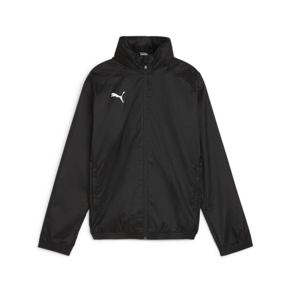 Puma teamGOAL Allwetter Jacke Kinder - schwarz-152
