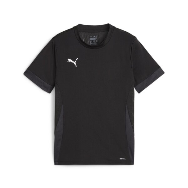 Puma teamGOAL Matchday Trikot Kinder - schwarz/weiß