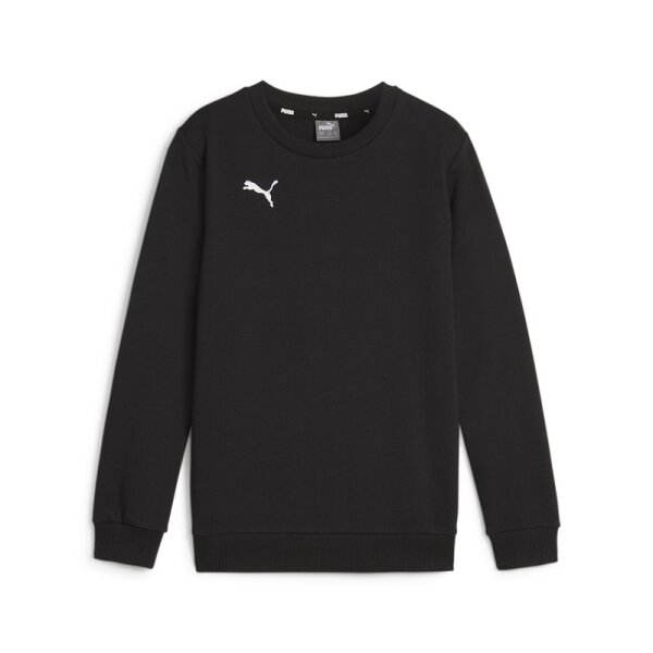 Puma teamGOAL Casuals Crew Neck Sweatshirt Kinder - schwarz-140