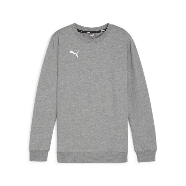 Puma teamGOAL Casuals Crew Neck Sweatshirt Kinder - grau-140