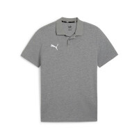 Puma teamGOAL Casuals Poloshirt Herren - grau-L