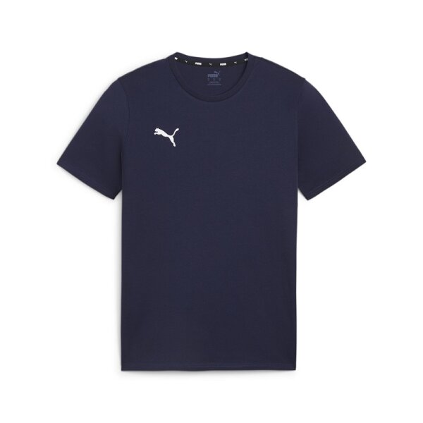 Puma teamGOAL Casuals T-Shirt Herren - navy-S