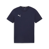 Puma teamGOAL Casuals T-Shirt Herren - navy-L