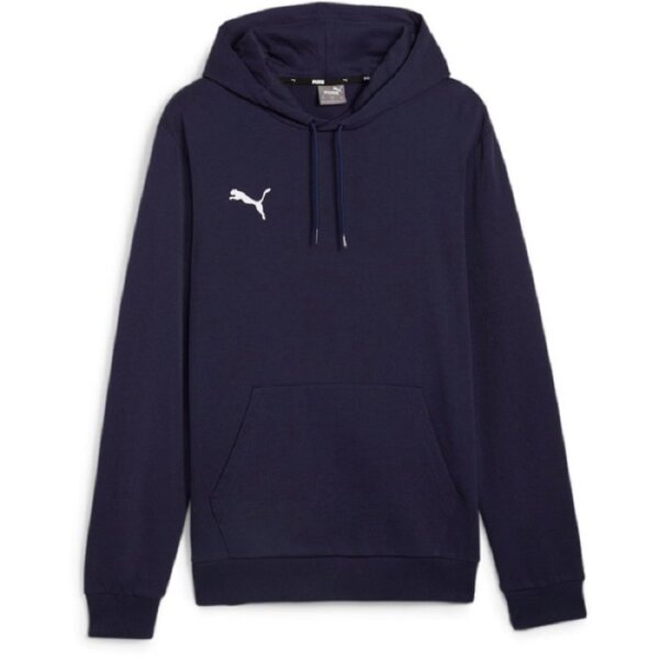 Puma teamGOAL Casuals Hoodie Kinder - navy - 128