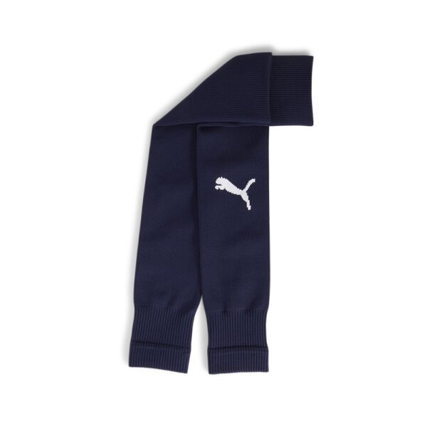Puma teamGOAL Sleeve Stutzen - navy/weiß-47-49