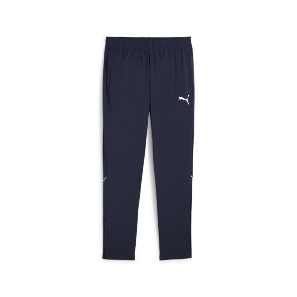 Puma teamGOAL Sideline Trainingshose Herren - navy/weiß-M