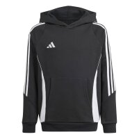 adidas Tiro 24 Sweat Hoodie Kinder - schwarz/weiß - 164