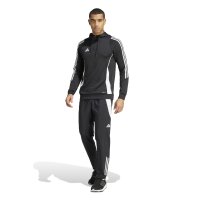 adidas Tiro 24 Half-Zip Hoodie Herren - schwarz/weiß