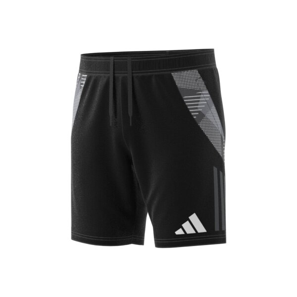 adidas Tiro 24 Competition Shorts Herren - schwarz/grau meliert- L