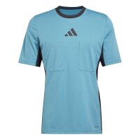 adidas Referee 24 Schiedsrichter Trikot Herren - hellblau/schwarz - XL