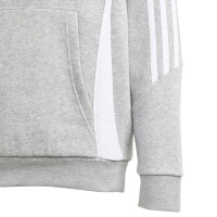 adidas Tiro 24 Sweat Hoodie Kinder - grau/weiß - 152