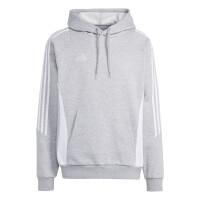 adidas Tiro 24 Sweat Hoodie Herren - grau/weiß - M