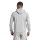 adidas Tiro 24 Half-Zip Hoodie Herren - grau/weiß - 2XL