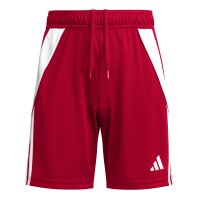 adidas Tiro 24 Shorts Kinder - rot/weiß