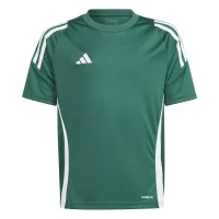 adidas Tiro 24 Trikot Kinder - dunkelgrün/weiß