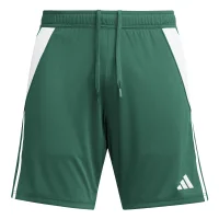 adidas Tiro 24 Fußballshorts Herren - dunkelgrün/weiß