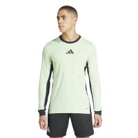 adidas Referee 24 Schiedsrichter Trikot Langarm Herren - hellgrün/schwarz - XL