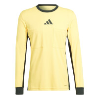 adidas Referee 24 Schiedsrichter Trikot Langarm Herren - gelb/schwarz - 2XL