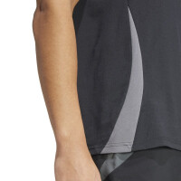 adidas Tiro 24 Competition Poloshirt Herren - schwarz/grau-L