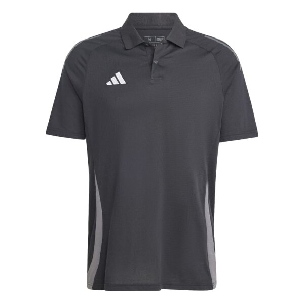 adidas Tiro 24 Competition Poloshirt Herren - schwarz/grau-2XL