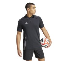 adidas Tiro 24 Competition Poloshirt Herren - schwarz/grau-2XL
