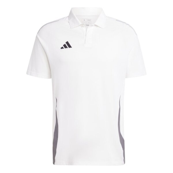 adidas Tiro 24 Competition Poloshirt Herren - weiß/grau -3XL