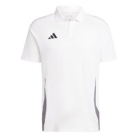 adidas Tiro 24 Competition Poloshirt Herren - weiß/grau -3XL