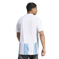 adidas Striped 24 Trikot Herren - weiß/blau-S