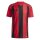 adidas Striped 24 Trikot Herren - rot/schwarz-L