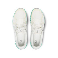 On Cloud 5 Laufschuhe Herren - weiß/türkis 44.5