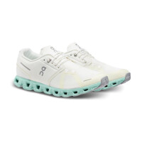 On Cloud 5 Laufschuhe Herren - weiß/türkis 44.5