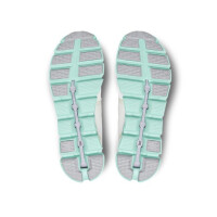On Cloud 5 Laufschuhe Herren - weiß/türkis 44.5