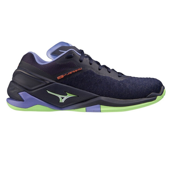Mizuno Wave Stealth Neo Handballschuhe Herren - navy/grün 46.5