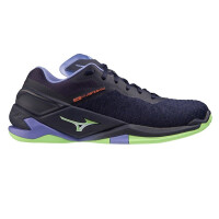 Mizuno Wave Stealth Neo Handballschuhe Herren - navy/grün 46.5