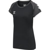 hummel Hmlcore Volley Stretch Tee Wo - Damen - black