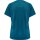 hummel Hmlcore Xk Core Poly Tee S/S Damen - blue coral - M