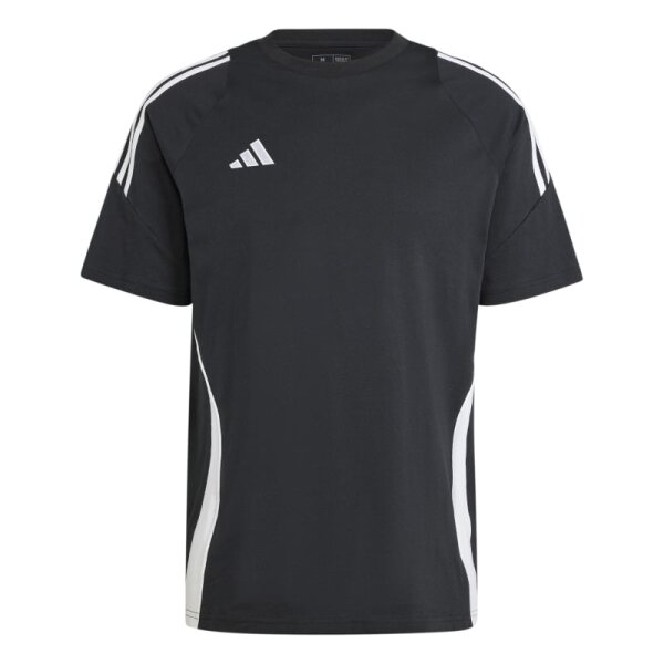 adidas Tiro 24 T-Shirt Herren - schwarz/weiß - L