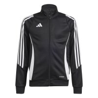 adidas Tiro 24 Trainingsjacke Kinder - schwarz/weiß-152