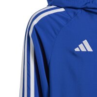 adidas Tiro 24 Windbreaker Jacke Kinder - blau/weiß