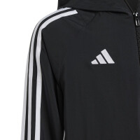 adidas Tiro 24 Windbreaker Jacke Kinder - schwarz/weiß - 152