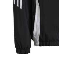 adidas Tiro 24 Windbreaker Jacke Kinder - schwarz/weiß - 152